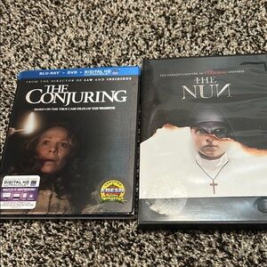 The Conjuring and The Nun Blu-ray Set